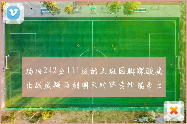 场均242分111板的文班因脚踝酸痛出战成疑马刺明天对阵黄蜂能否出战引关注